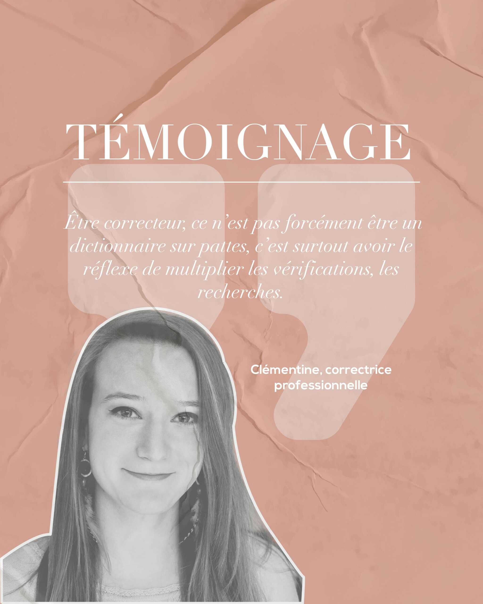 Témoignage - Correctrice Freelance